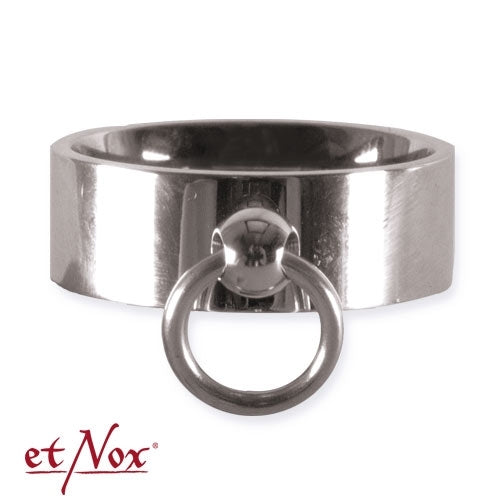 EtNox Story of O Stainless Steel Ring 8mm