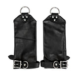 Flat Hand Black Mitts