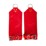 Flat Hand Red Mitts