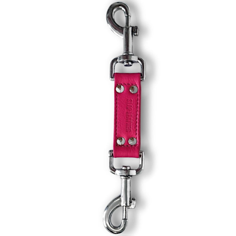 One Strap Two Clip Tether Pink