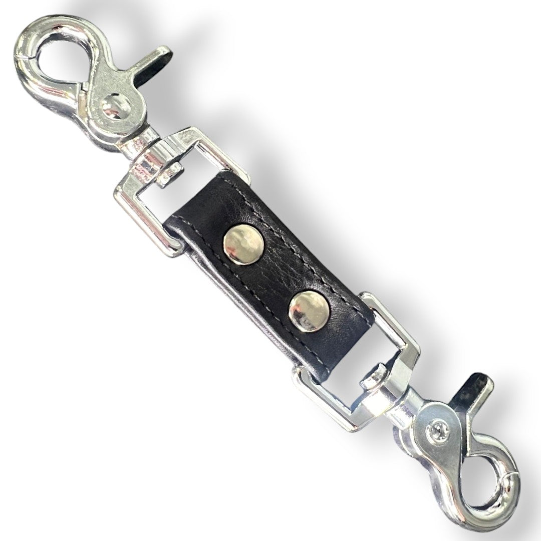 Soft Leather 17cm One Strap Snap Hook Tether M2O