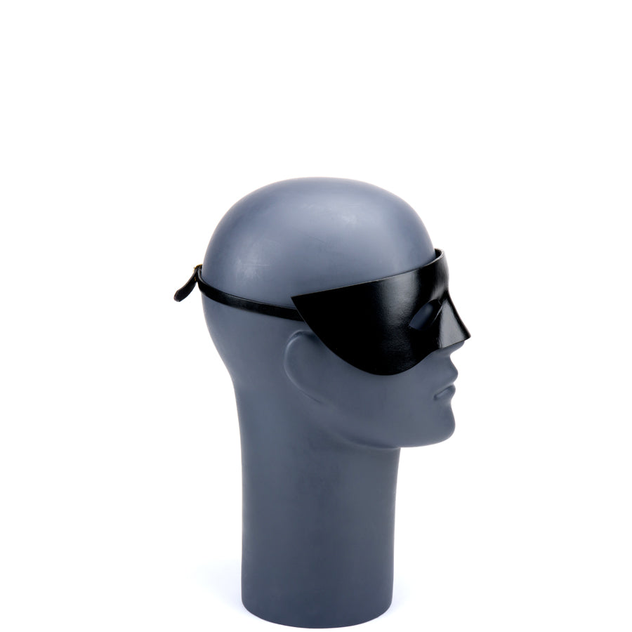 Cecilio Leather Designs  Stand And Deliver Mask - Black