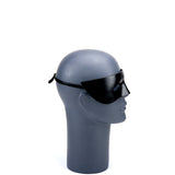 Cecilio Leather Designs  Stand And Deliver Mask - Black