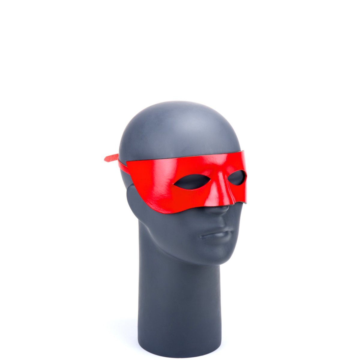 Cecilio Leather Designs Stand And Deliver Mask - Red