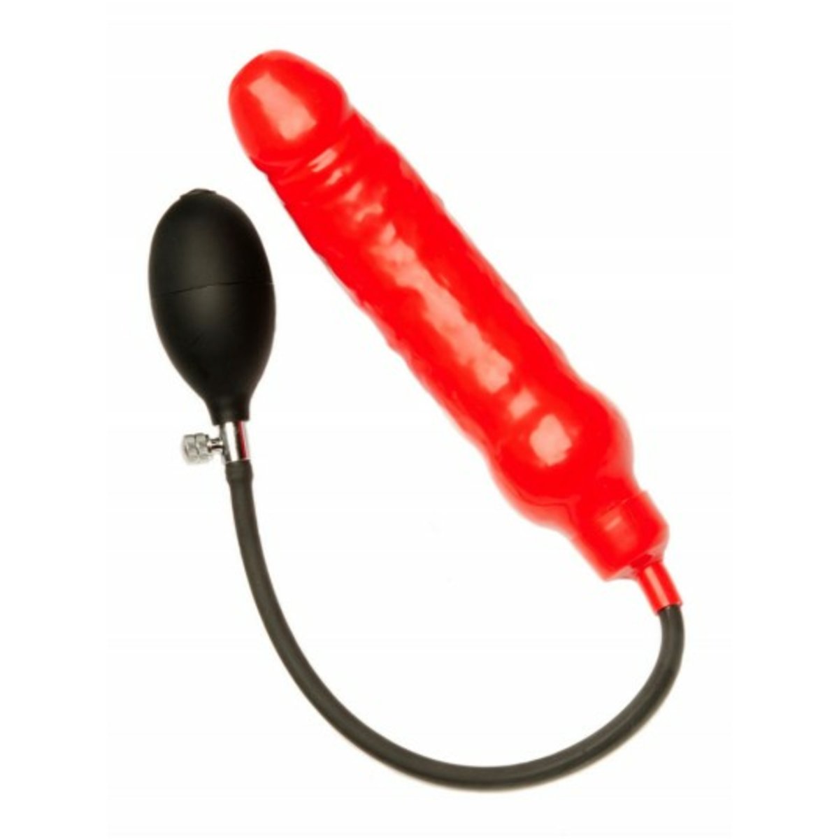 Dildo-Stretch Pump No. 3 Inflatable Red Dildo