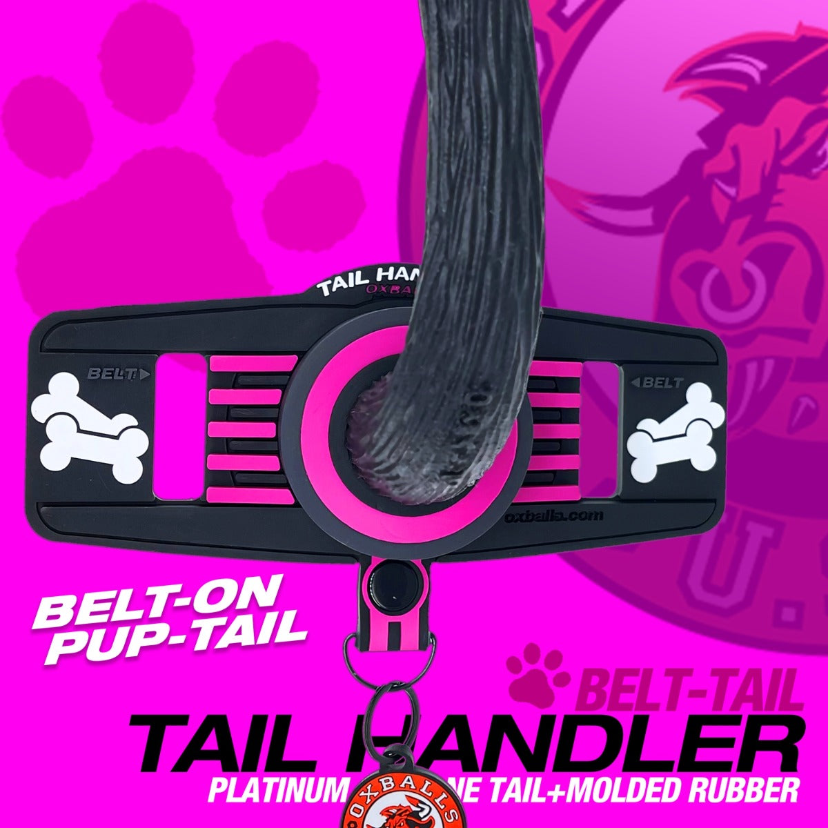 Oxballs-Tail Handler Pink