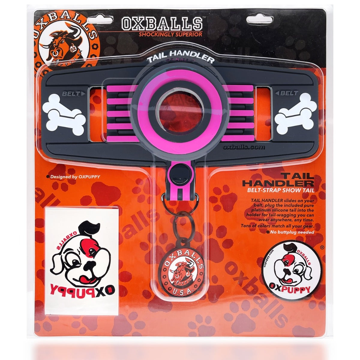 Oxballs-Tail Handler Pink