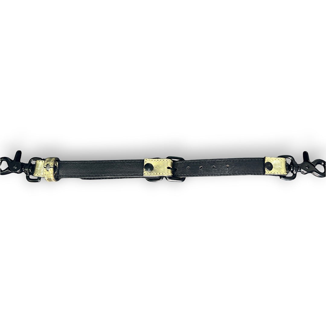 Metallic Leather Adjustable Fixation Strap M2O