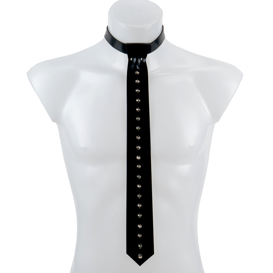 Skinny Tie With Spikes