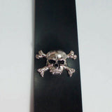 Skinny Tie With Skull