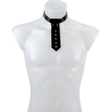 Short Skinny Tie With Spikes