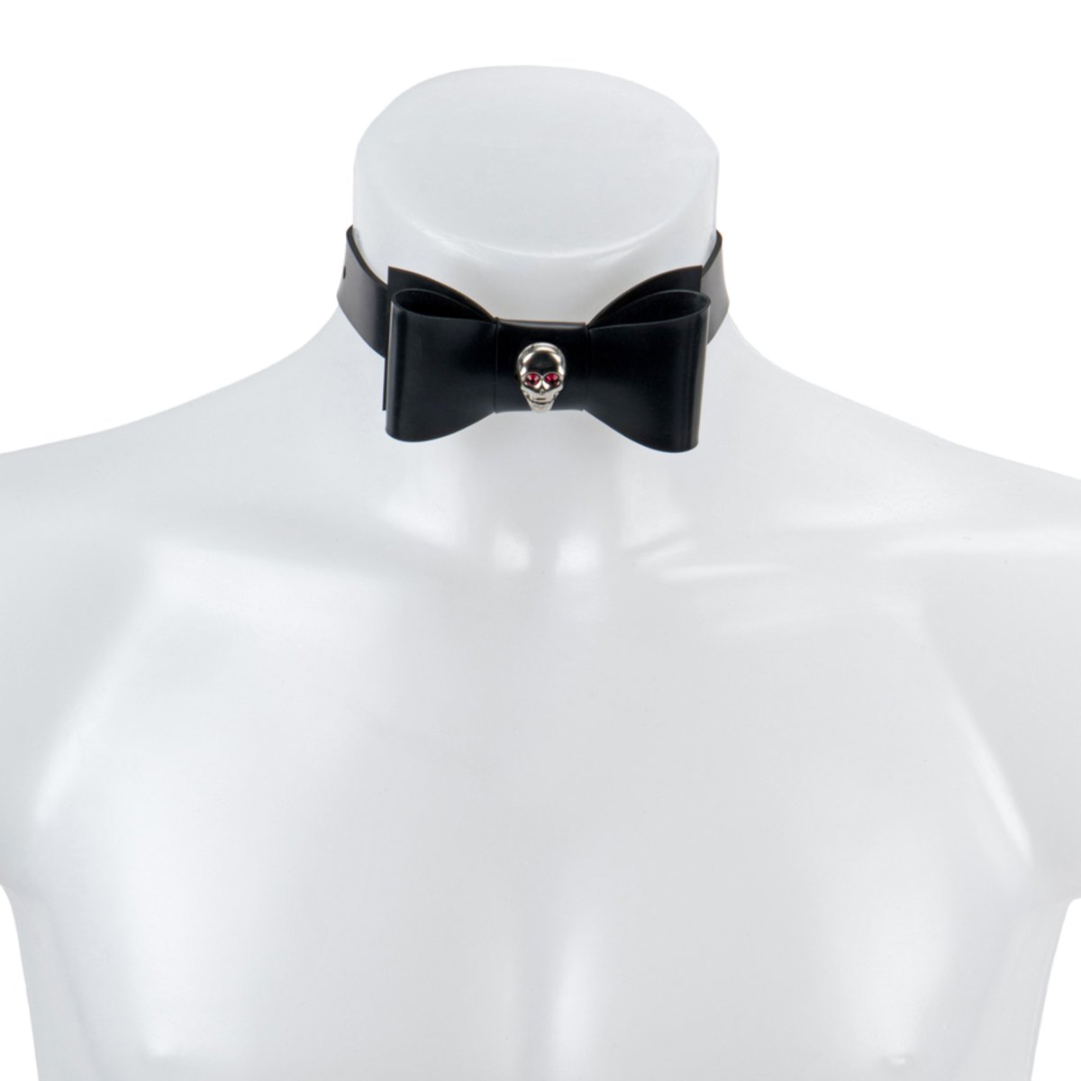 Bow Tie With Skull Red Eyes