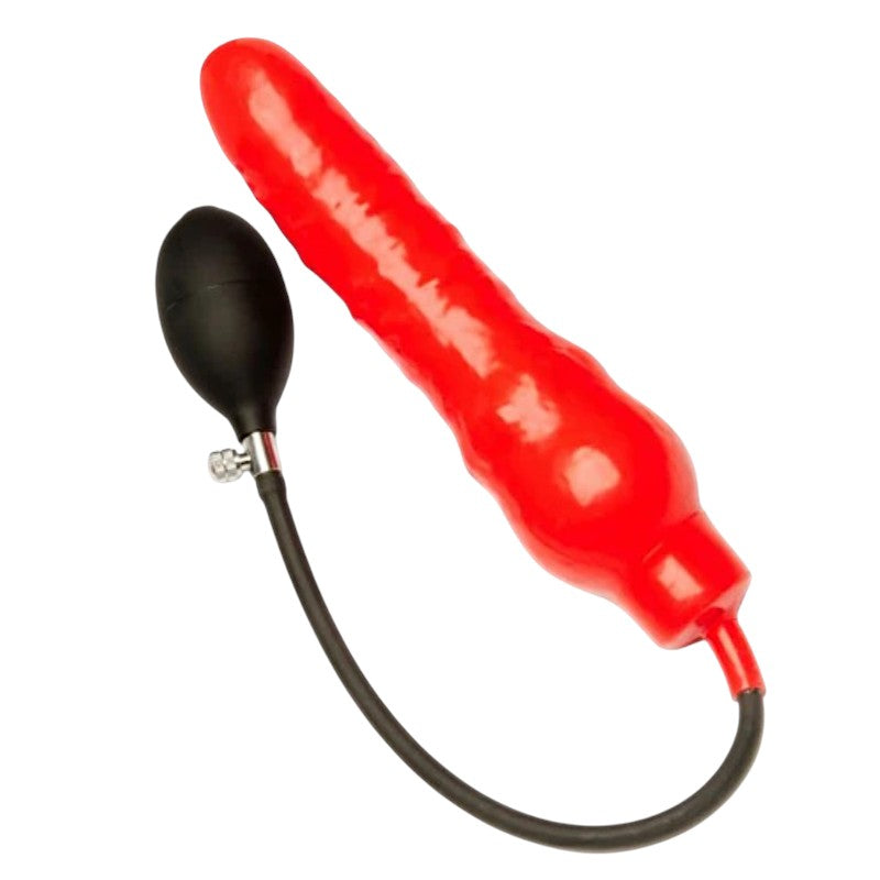 Dildo-Stretch Pump No.4 Inflatble Red Dildo