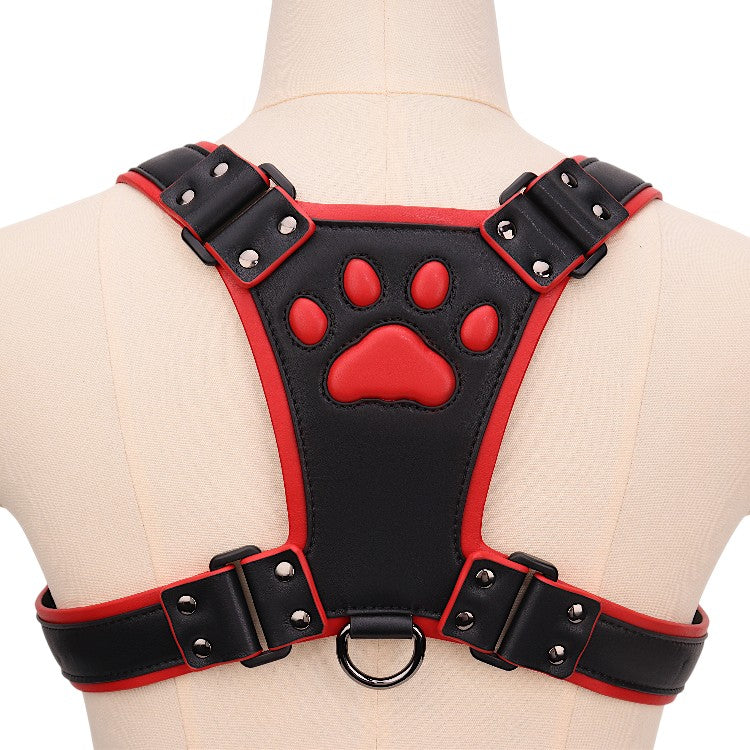 Paw Print Puppy Harness