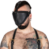 Nose Covered Padded Blindfold