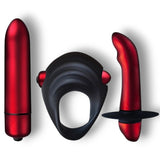 Rocks Off Truly Yours Temptation Set For Couples 2 Vibrating Bullets And Cock Ring.