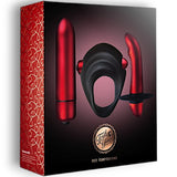 Rocks Off Truly Yours Temptation Set For Couples 2 Vibrating Bullets And Cock Ring.