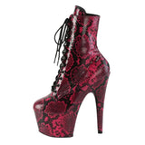 Adore-1020Spwr Hot Pink Snake Print