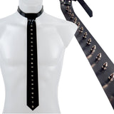 Skinny Tie With Spikes