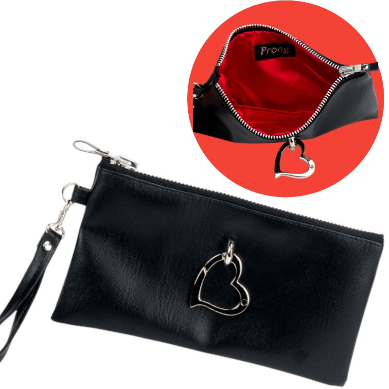 Clutch Bag W/ Heart
