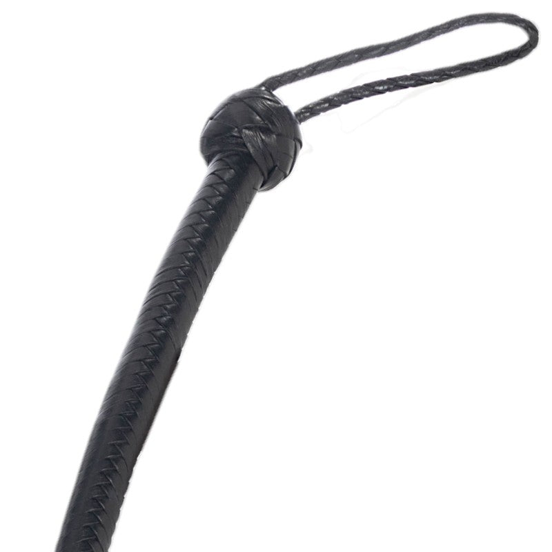 Long Handle Leather Cat-O-Nine Tails