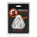 Oxballs-Tri-Sport Cock-Rings Clear - Oxballs