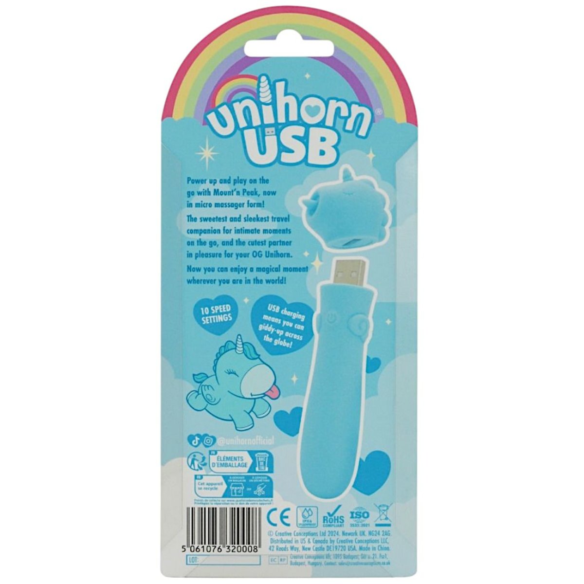 Unihorn Usb Bullet-Mount'N Peak