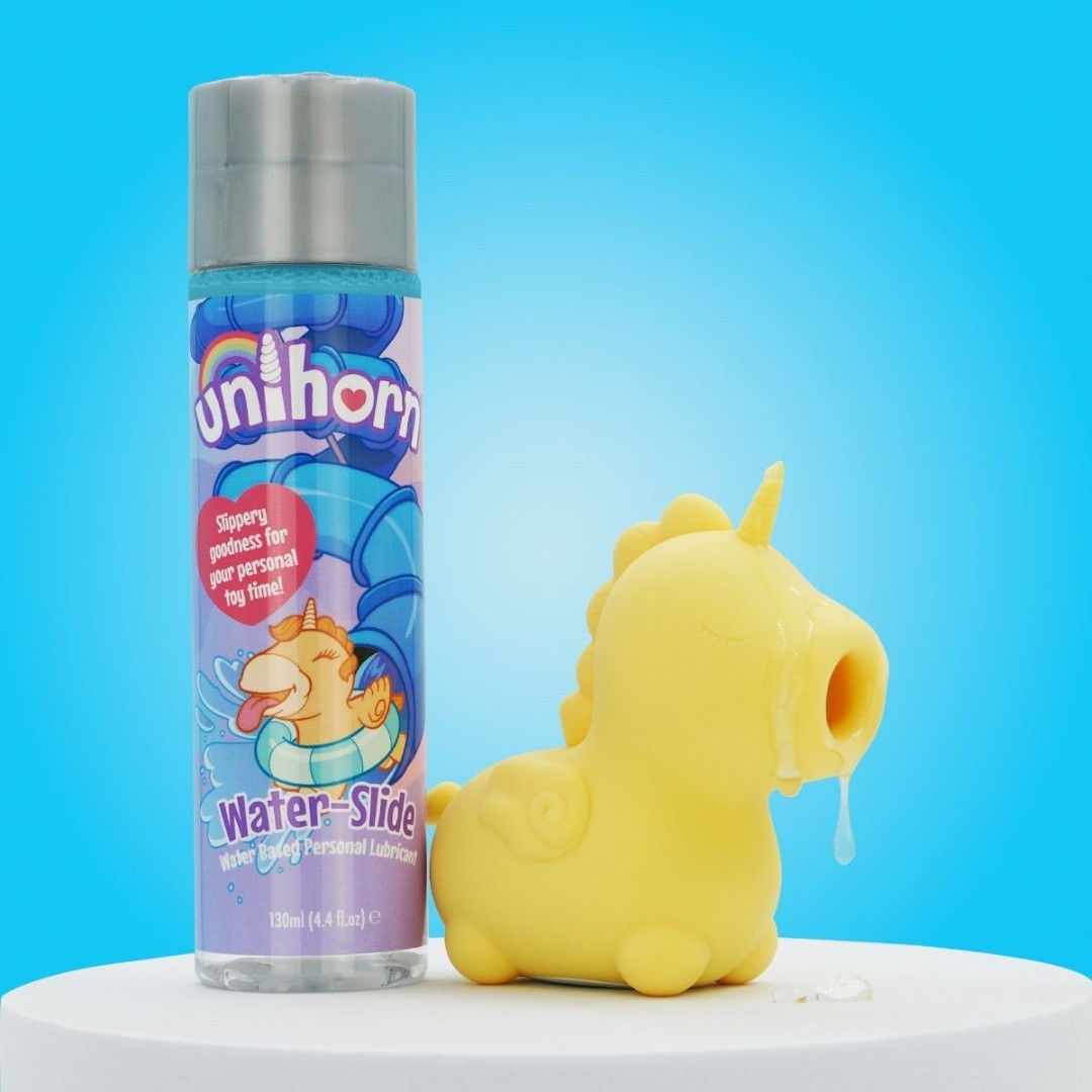 Unihorn Water-Slide Water Based Personal Lubricant 4.4 Fl Oz (130ml)