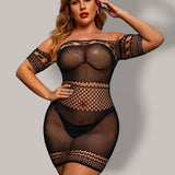 Sexy Fishnet Dress