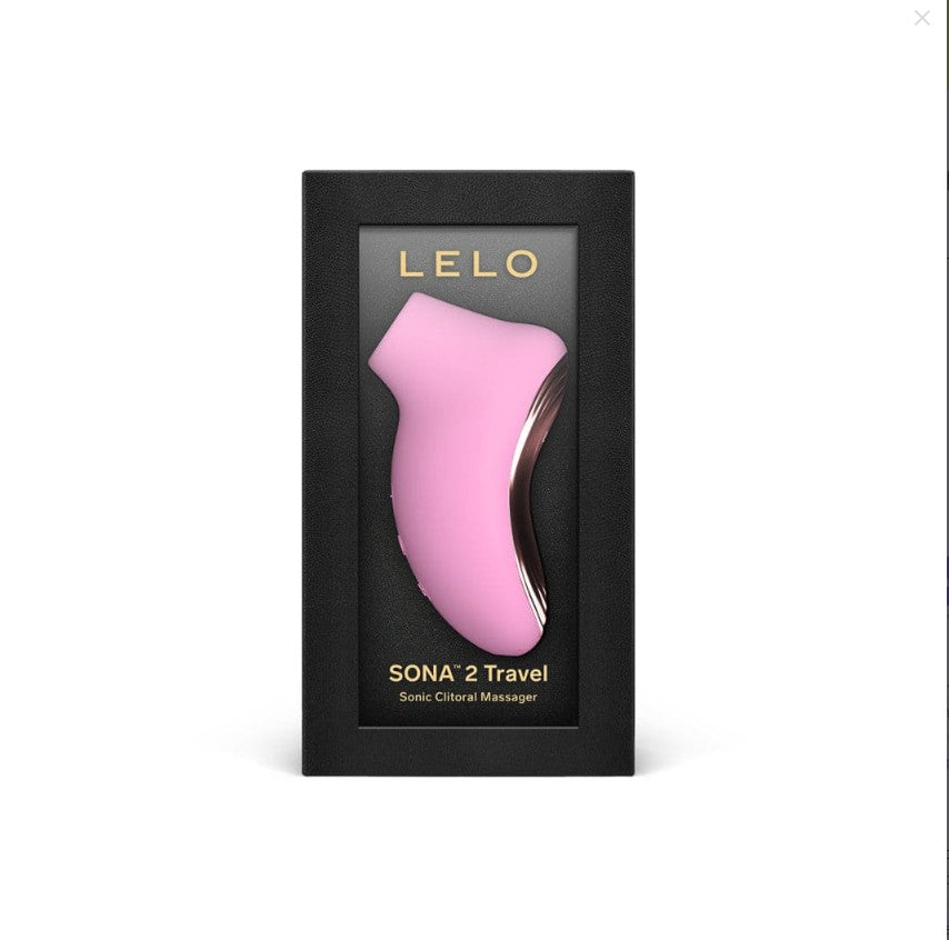Lelo Sona 2 Travel Sonic Clitoral Suction Massager Pink
