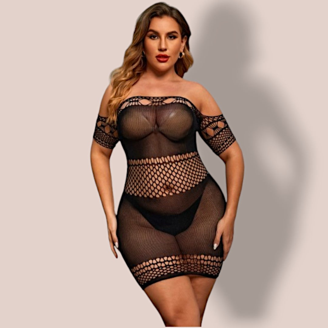 Sexy Fishnet Dress