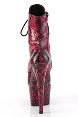 Adore-1020Spwr Hot Pink Snake Print