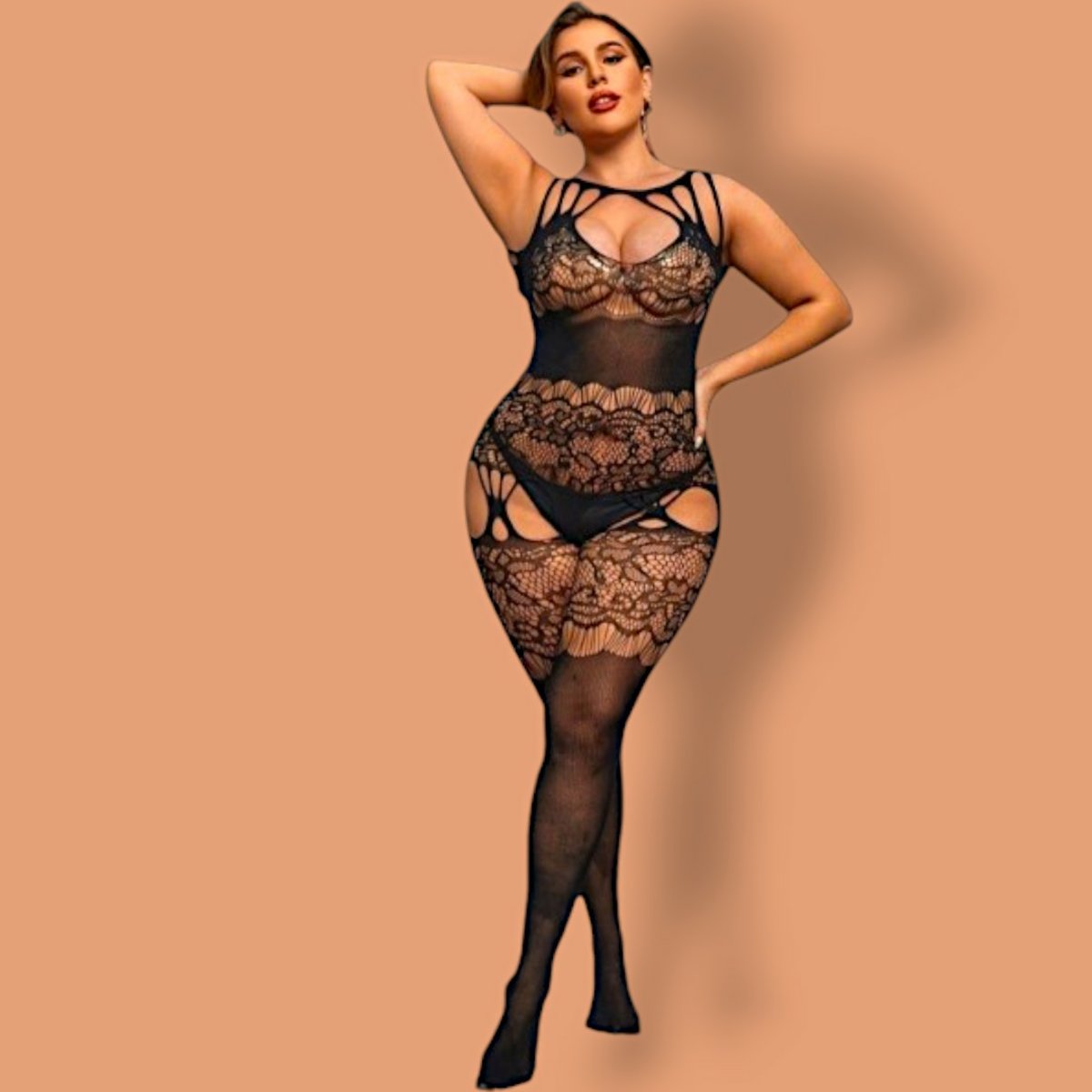 One Night Garter Bodystocking