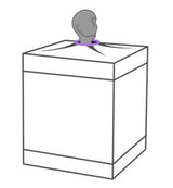Secret Dome Bukkake Bondage Box Purple