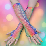 Fantasy Fishnet Elbow Length Glove