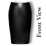 Zipper Pencil Skirt by Noir