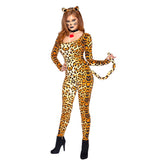 Cougar Catsuit Leopard Print-Lepard Print