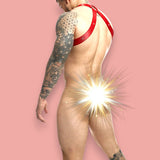 DNGEON Crossback Harness Red