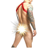 DNGEON Crossback Harness Red