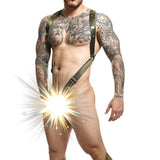 DNGEON Crossback Harness Green