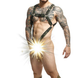 Dngeon Cross Cockring Harness