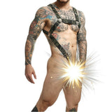 Dngeon Cross Cockring Harness