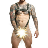 Dngeon Cross Cockring Harness