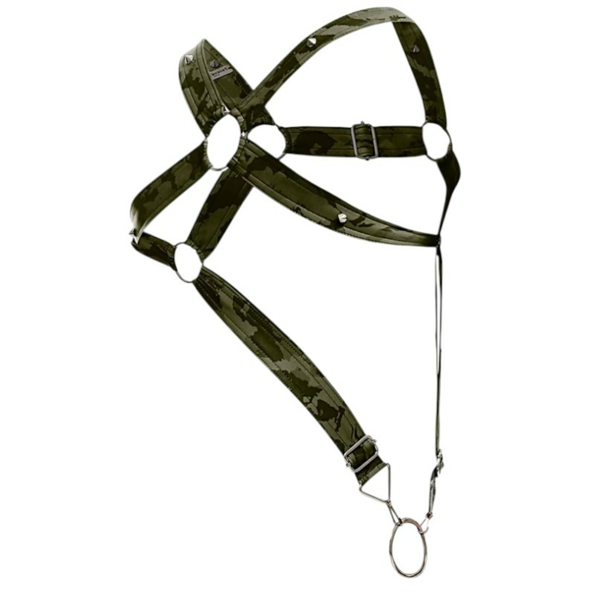 Dngeon Cross Cockring Harness