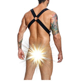DNGEON  Crossback Harness Black