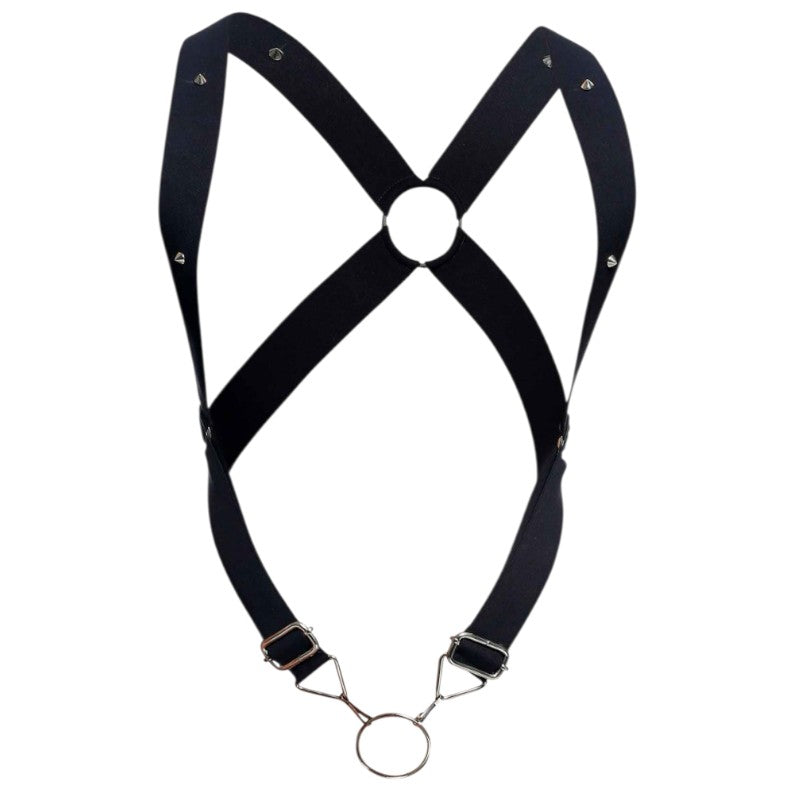 DNGEON  Crossback Harness Black