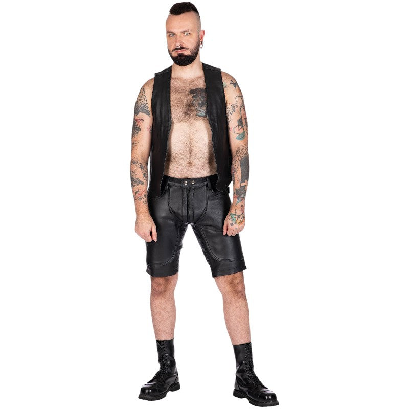 Liberation-X Leather Waistcoat