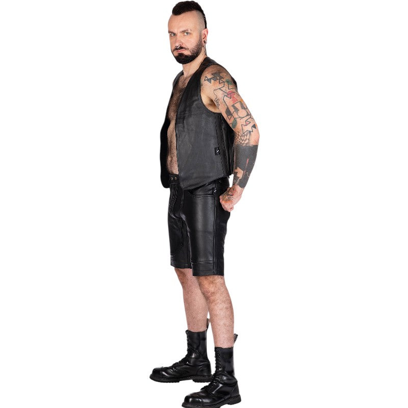 Liberation-X Leather Waistcoat