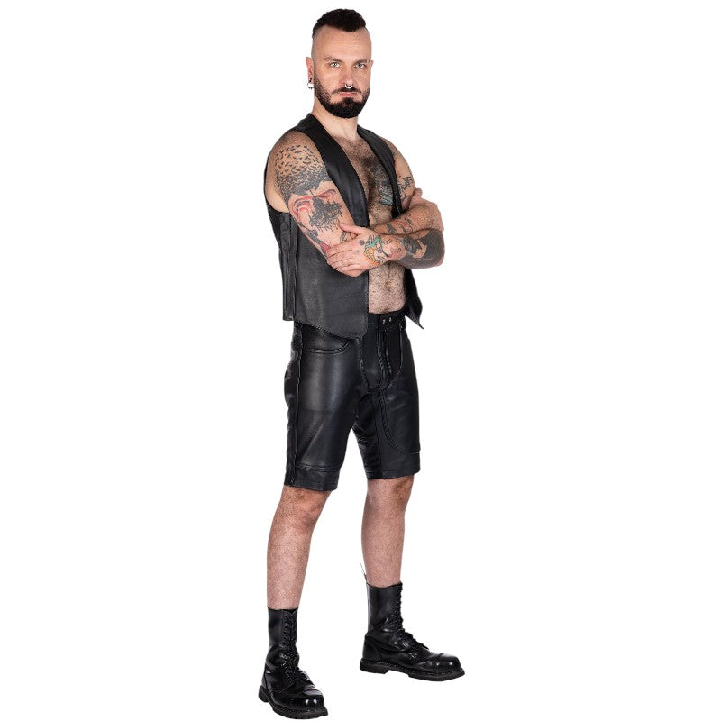 Liberation-X Leather Waistcoat