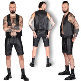 Liberation-X Leather Waistcoat
